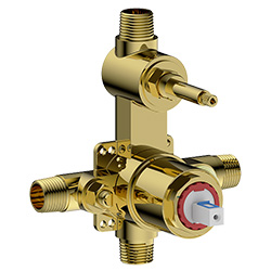 rough in valve for pressure balance with integrated 2 way diverter valve(no shared)